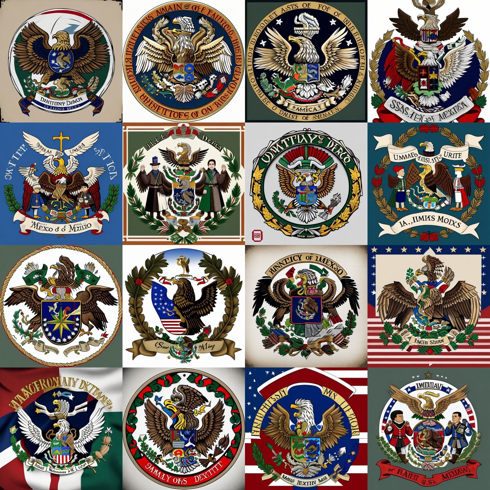 Family Coat of Arms: Military, Mexican, Christian