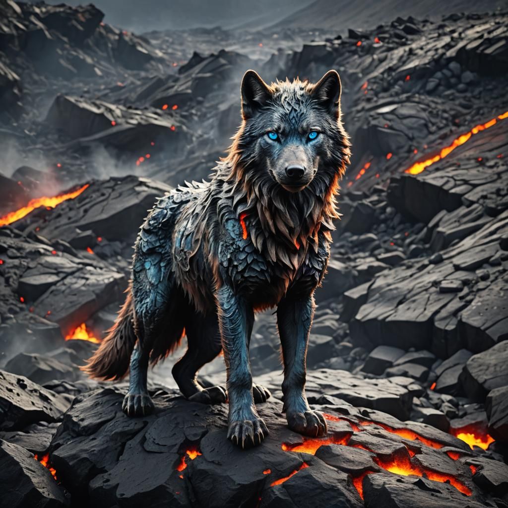 Lava Wolf
