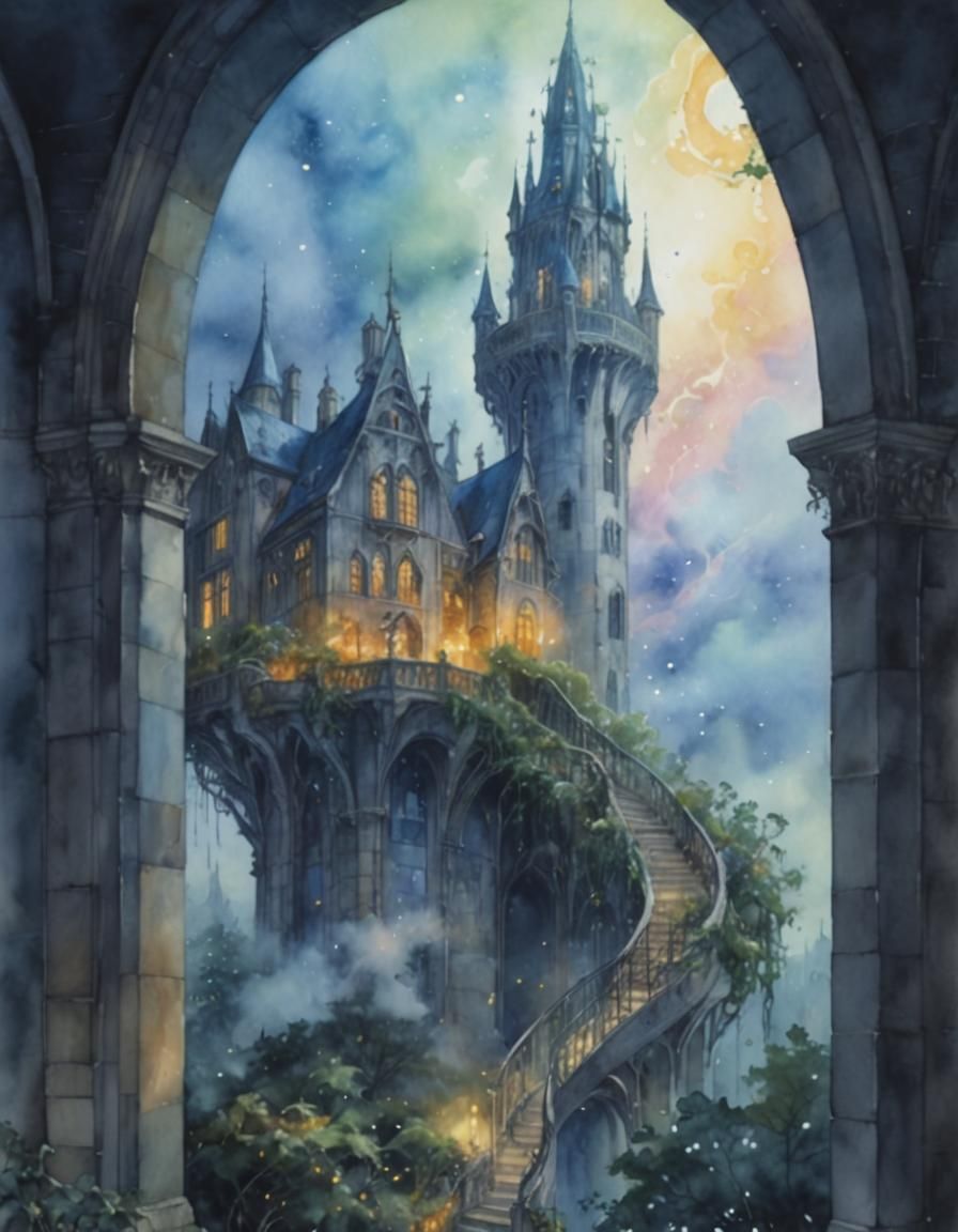 Archmage Artilin's tower, next to the King's palace
