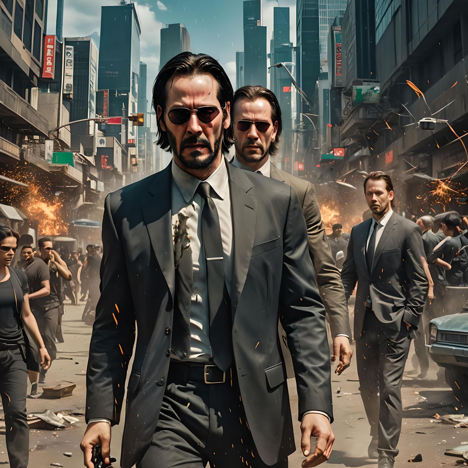 Agent Smith: Detailed Matte Painting in Unreal Engine