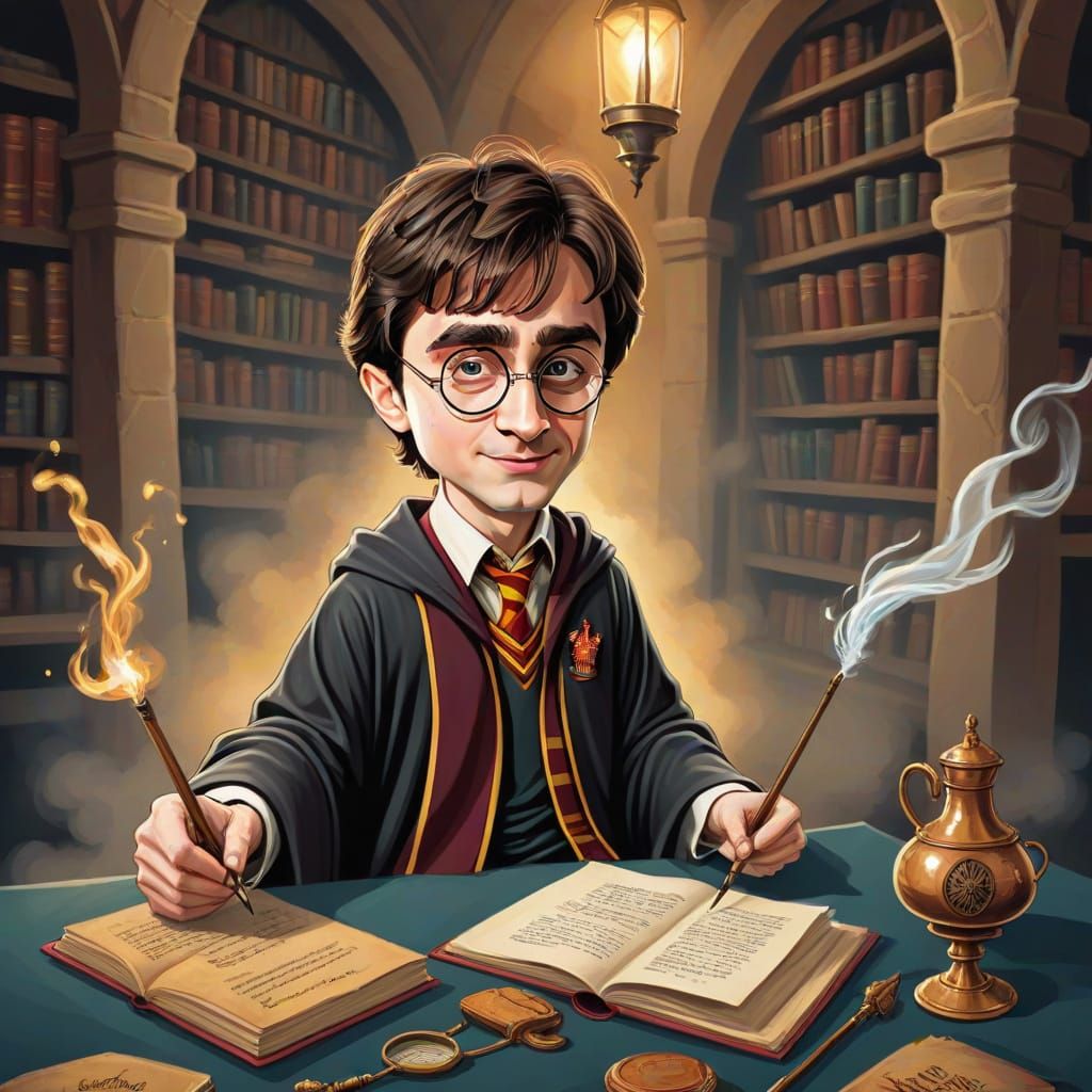 Harry Potter Caricature