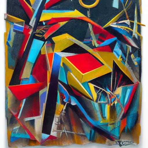 Surrealist Masterpiece: A Door to Shattered Hopes