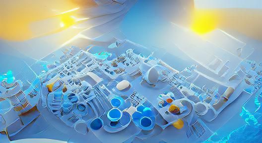 Detailed Blueprint of a Human Figure