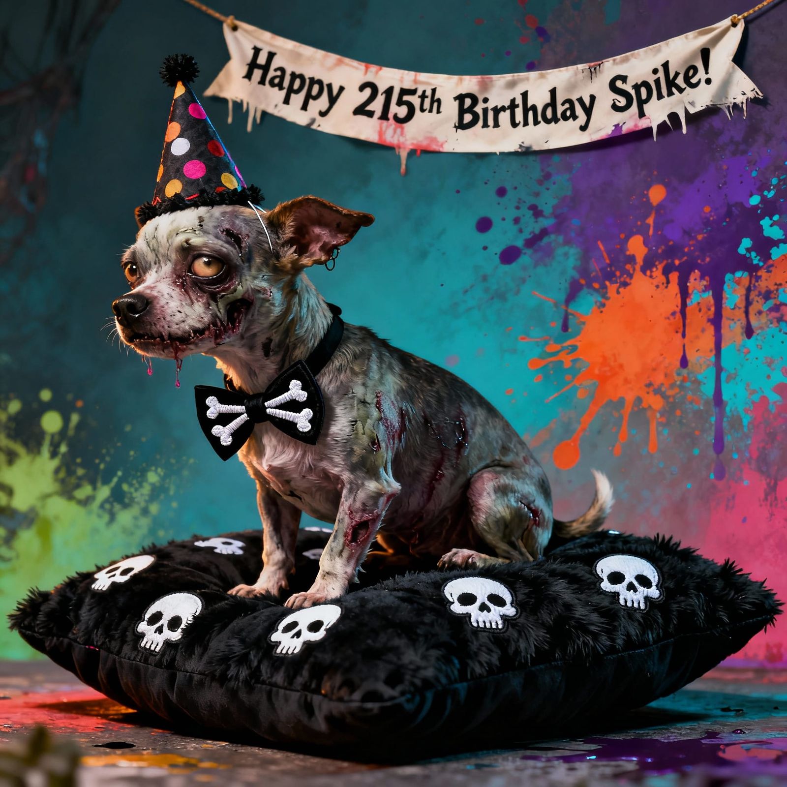 Zombie Dog Celebrates 215th Birthday in Style