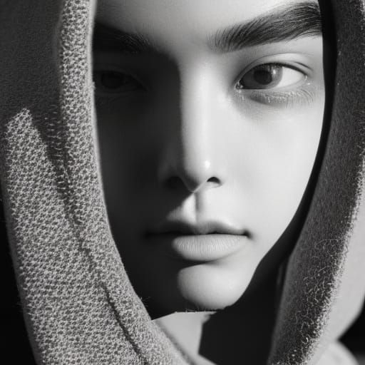 Vancouver Fashion Portrait: Woman in Designer Hoodie