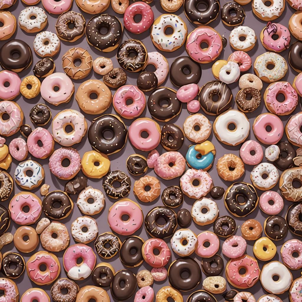 Anime Style Donut: Manga Key Visual