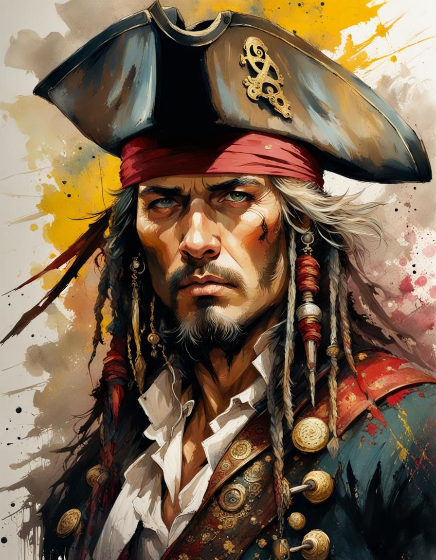 Pirate Head shot