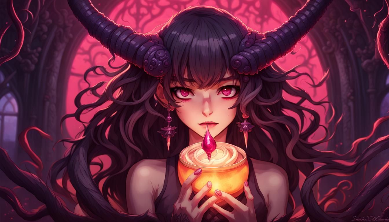 Diabolical Eldritch Sweetness: An AI Interpretation