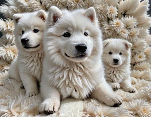 Fluffy White Rug