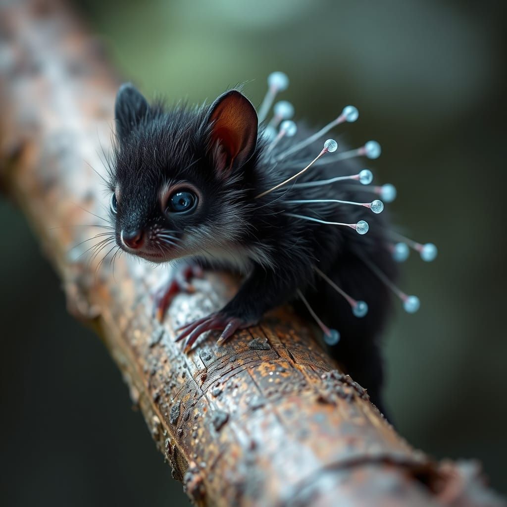 Enchanted Night Forest Sprite