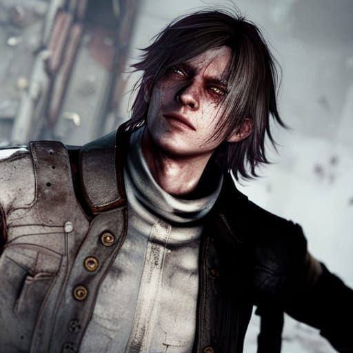 Distressed Youth in a Cinematic 3D Render