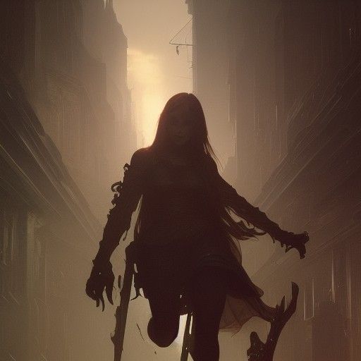 Dark Fantasy Work Life Concept Art in 8k