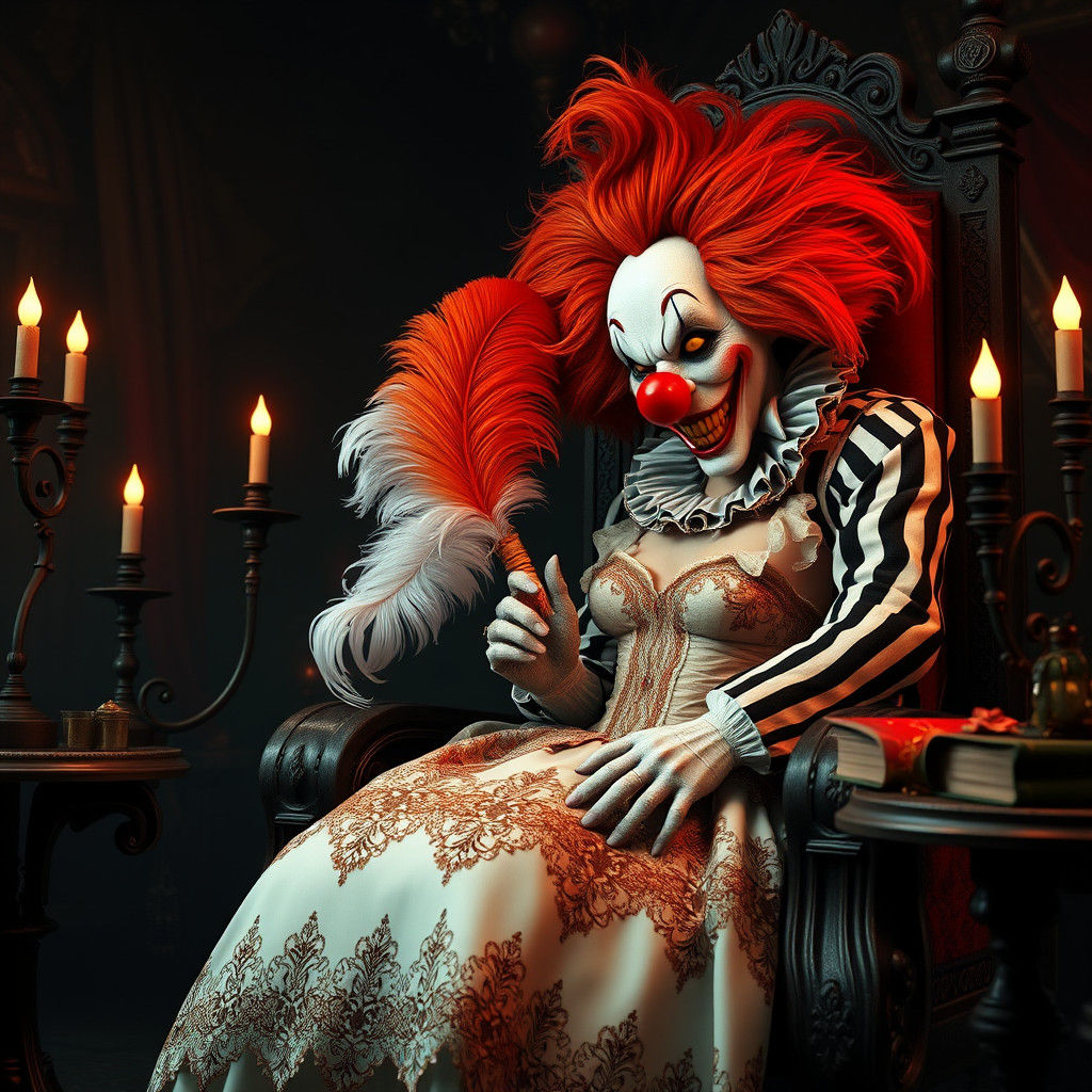 Sinister Damsel Clown