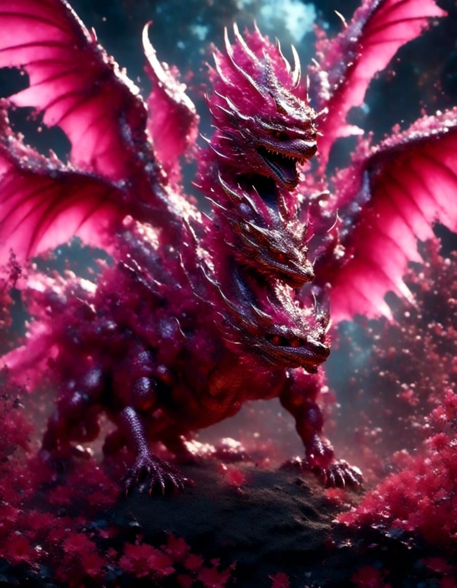 3 Headed Spivey Dragon