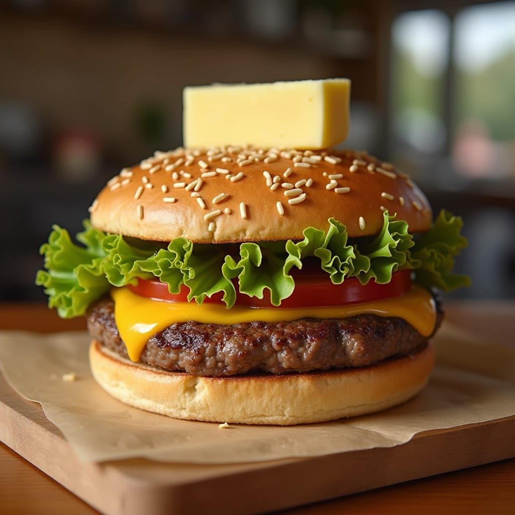 Retro Burger Restaurant with a Twist