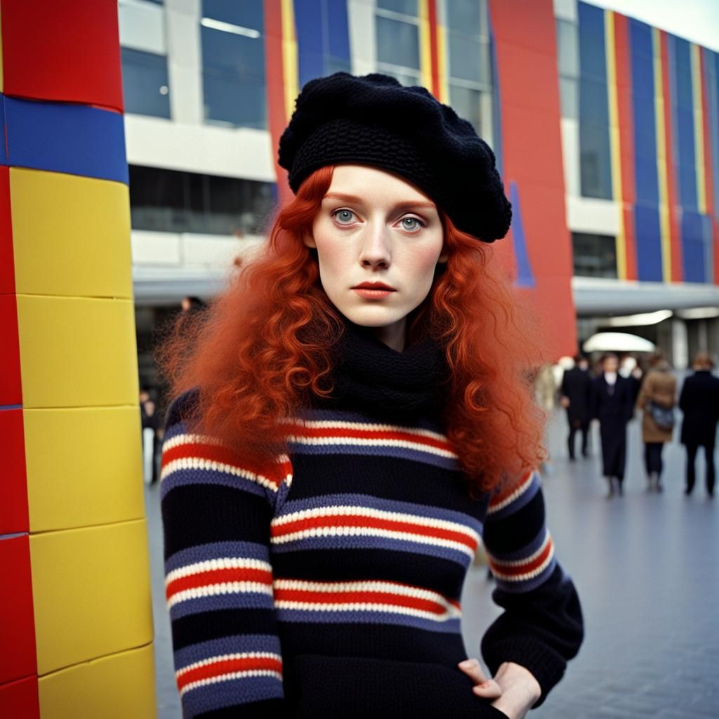 1980s Fashion Photo in Paris
