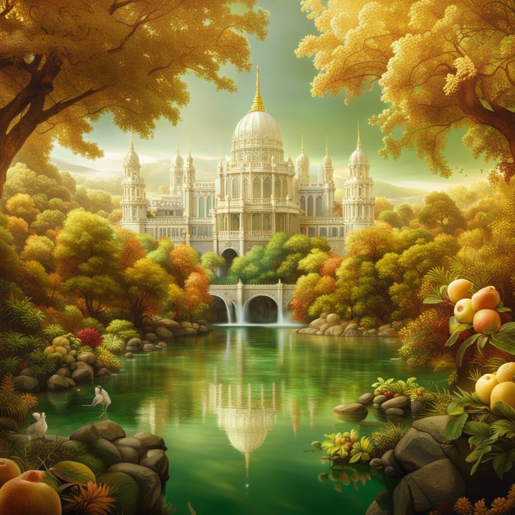 Crystal Palace by Milky River, Photorealistic Image