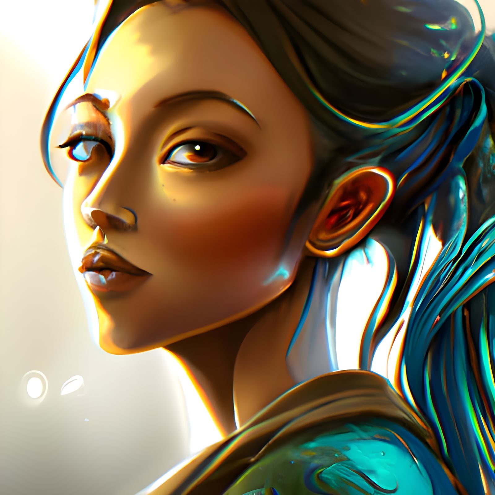 Hyperdetailed Portrait in Unreal Engine 5 Style