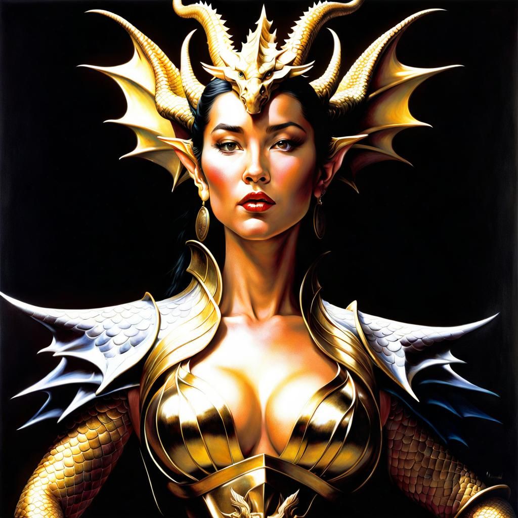 Dragon Elf Queen
