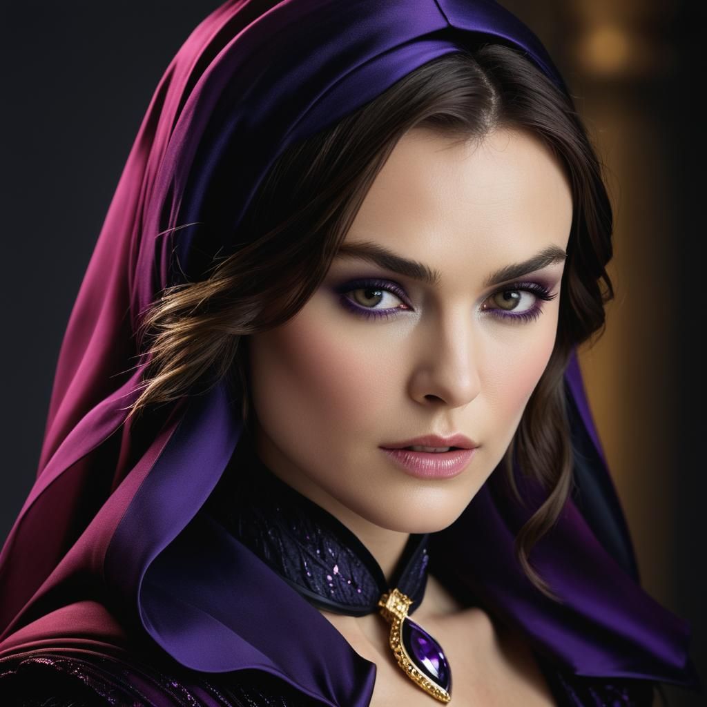 Purple Portraits: Keira Knightley