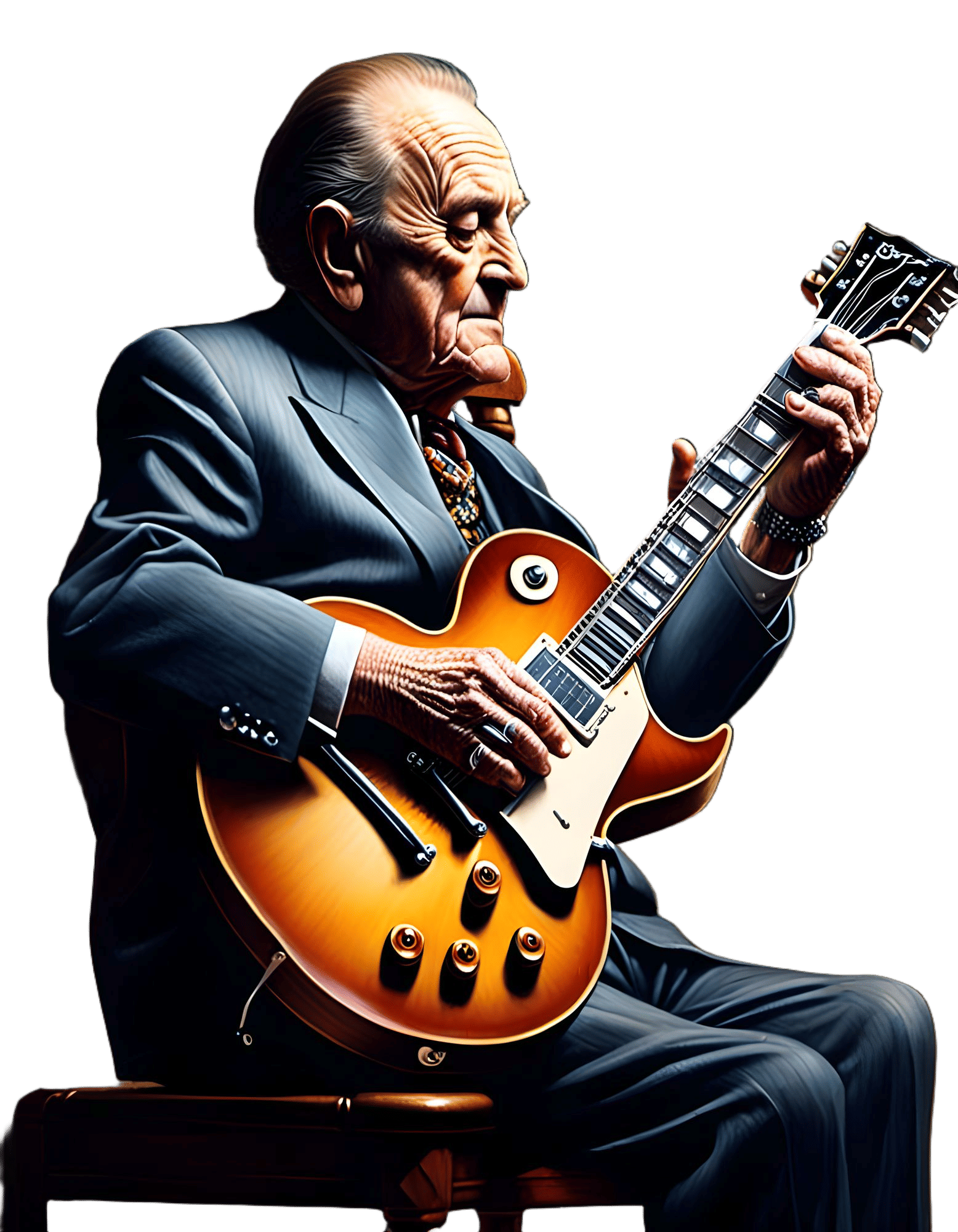 GUITAR_ART_LES_PAUL_11_no background