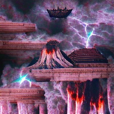 AI Image of Tartarus: Mythological Underworld