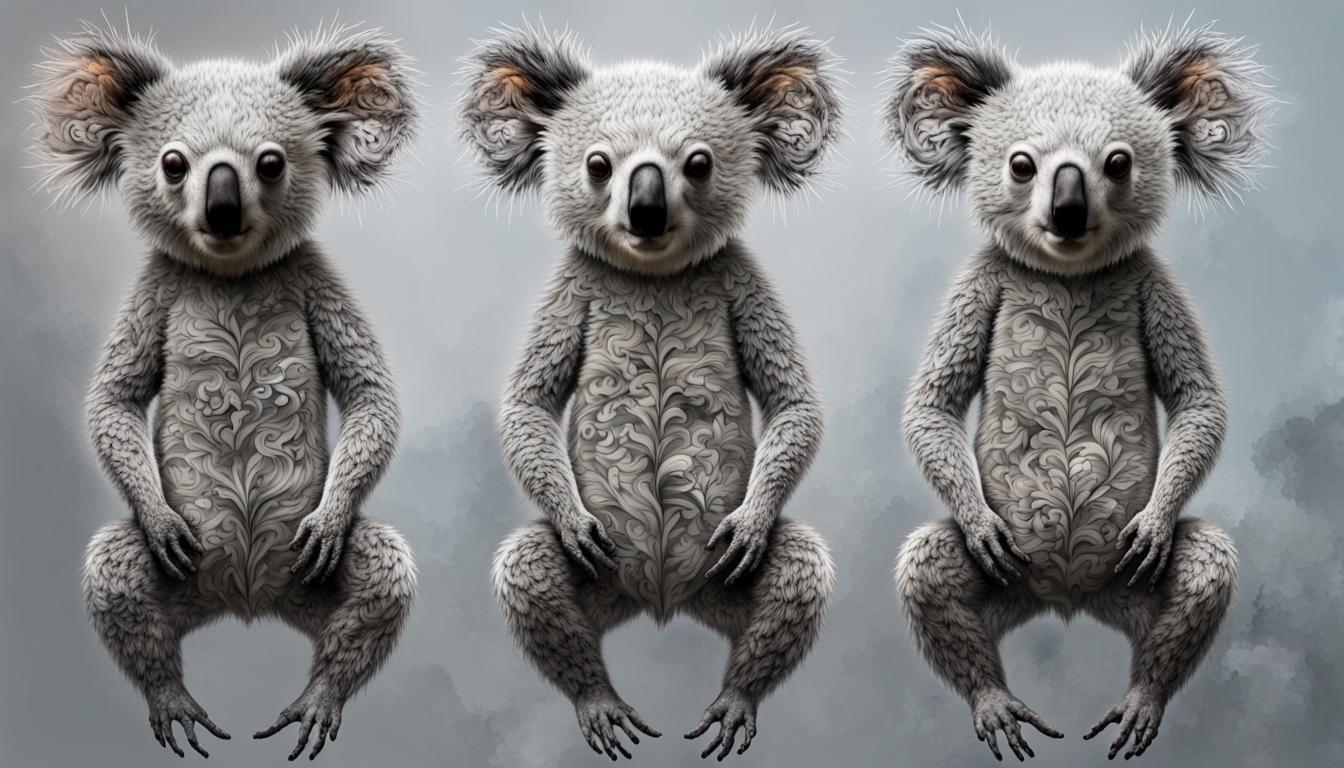Drop Bear: Anthropomorphic Flora in Quantum Zentanglement