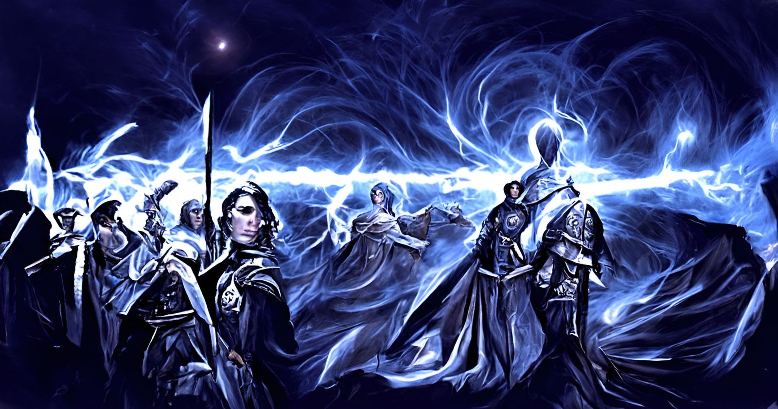 Cosmic Warriors of Magic and Celestial Power