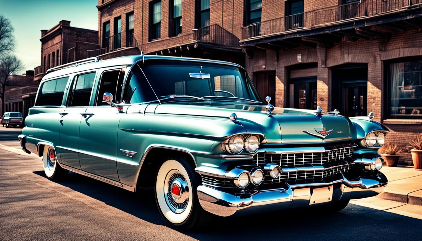 1959 Cadillac Escalade Hyperrealistic Detailed Render