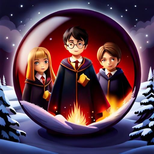 Harry Potter & The Campfire Crystal Ball