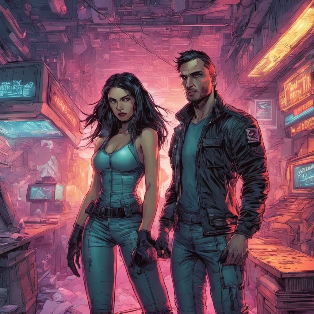 Mark Brooks and Dan Mumford, comic book art, perfect, smooth...
