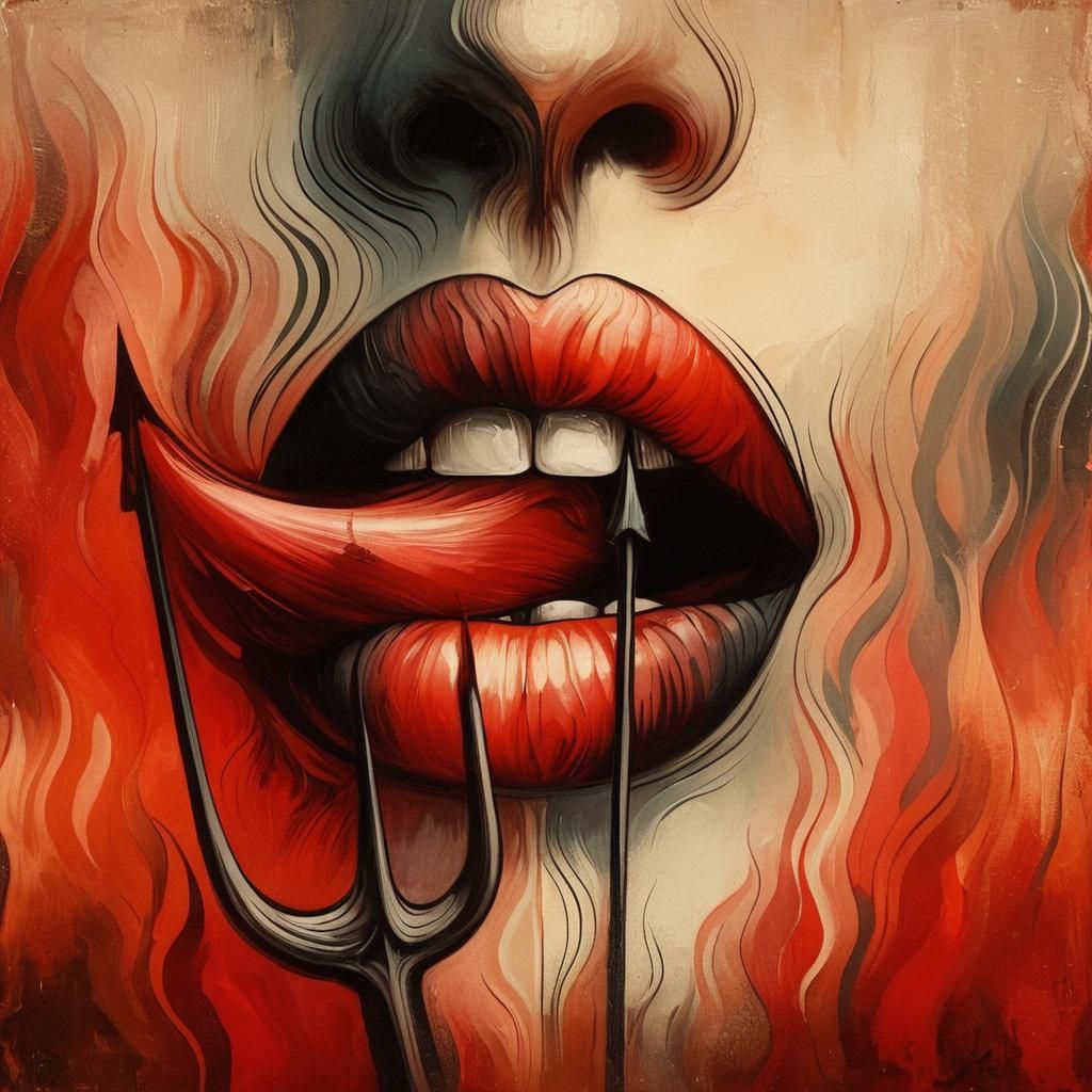 Colorful Abstract Interconnected Shapes Design