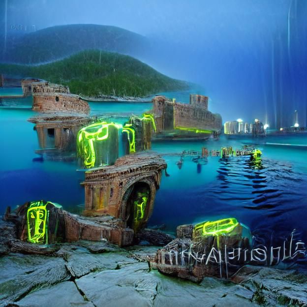 Cyberpunk Atlantis: Underwater City of the Future