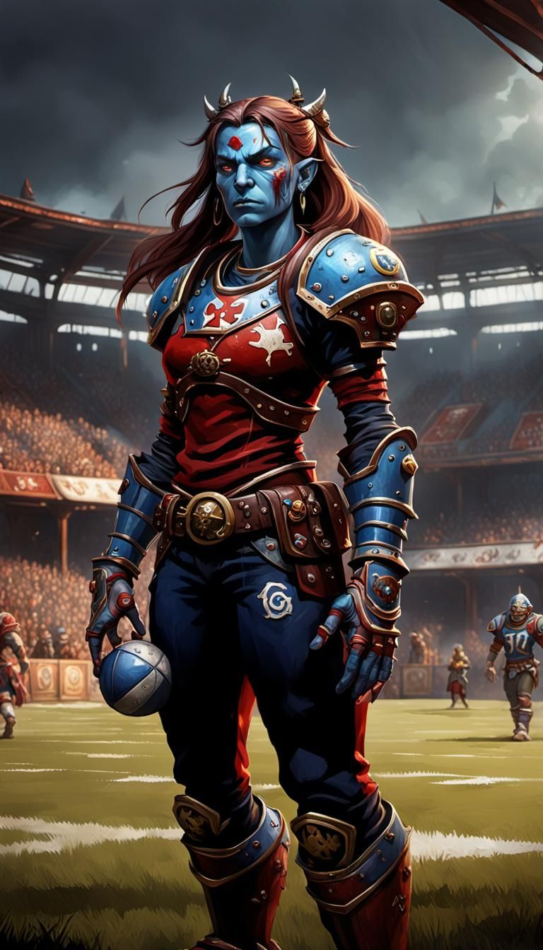 Blood Bowl, Chaos Female Team