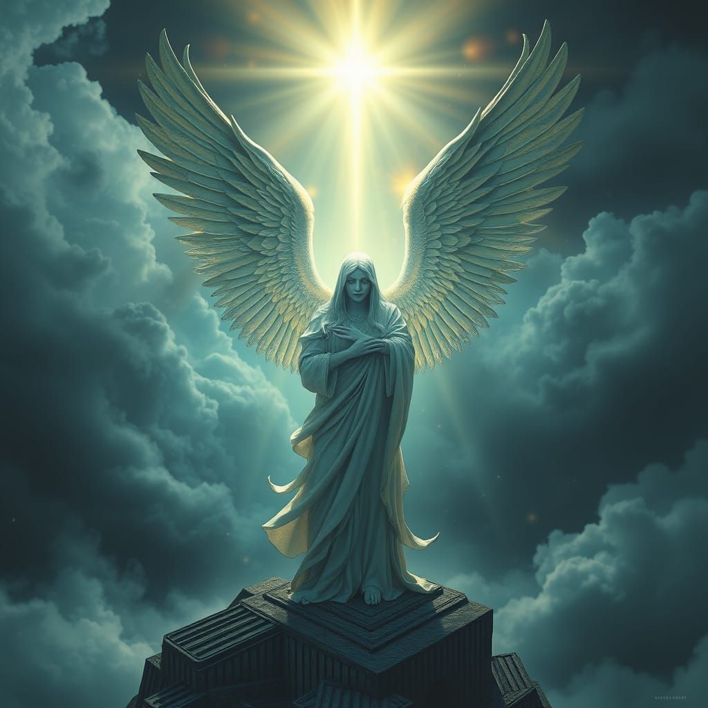 The Angel of Death as Tour Guide to Heaven in a Mysterious L...