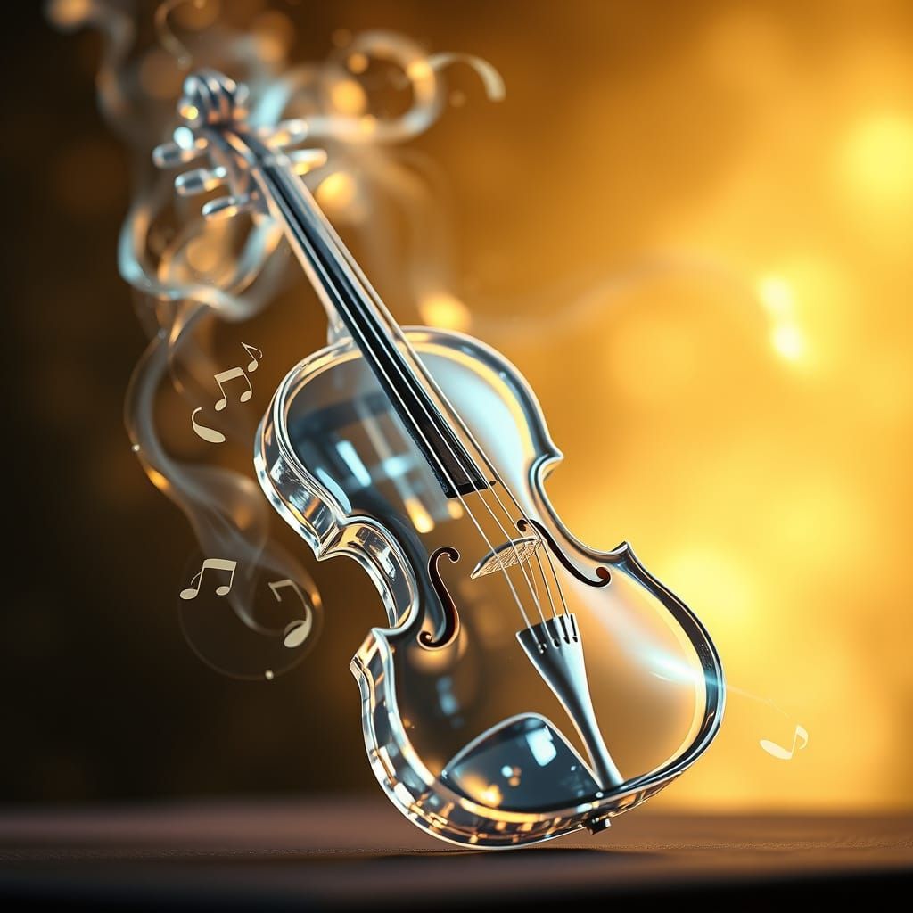 Crystal Violin Shatters Reality with Ethereal Melodies