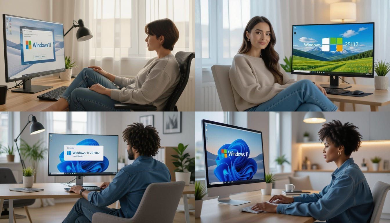 Realistic Windows 11 Update Screen