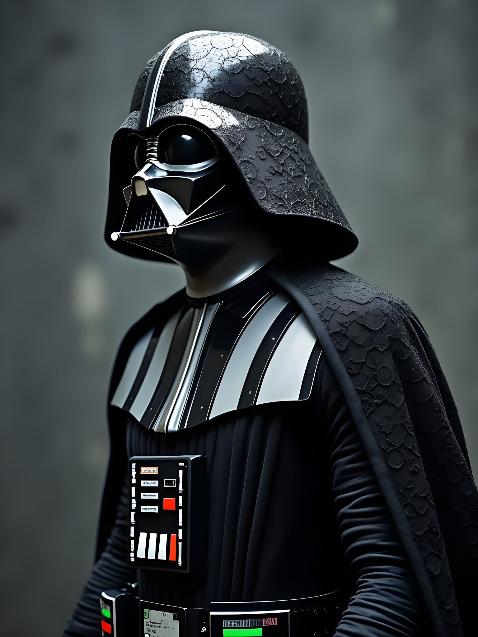 Darth Vader in Black Lace Armor Portrait