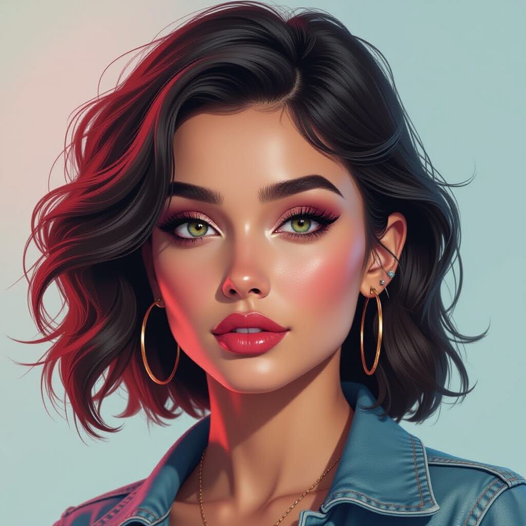 Hyperrealistic Character Portrait with Dramatic Lighting