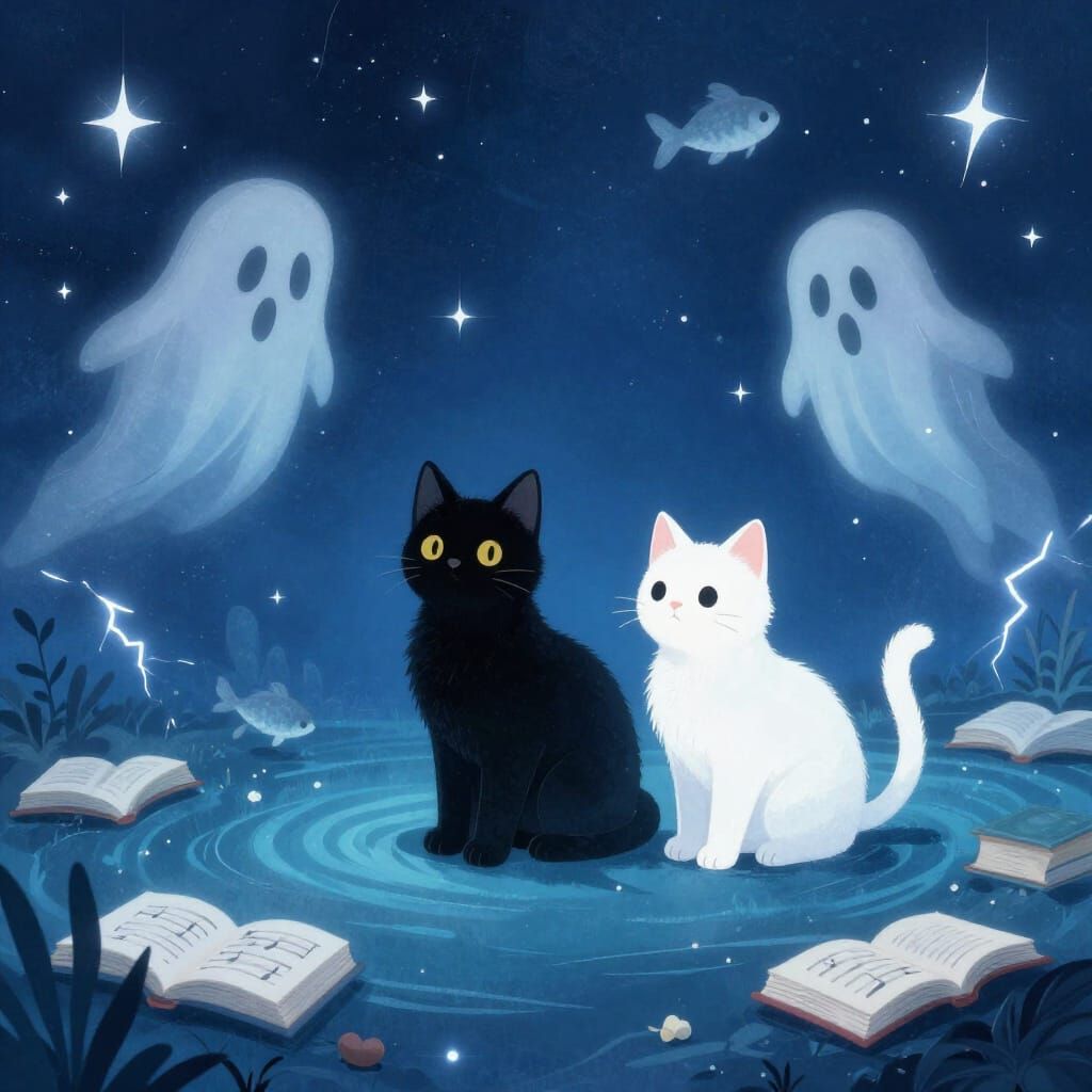 Cats in a Dreamlike Cosmic Ocean