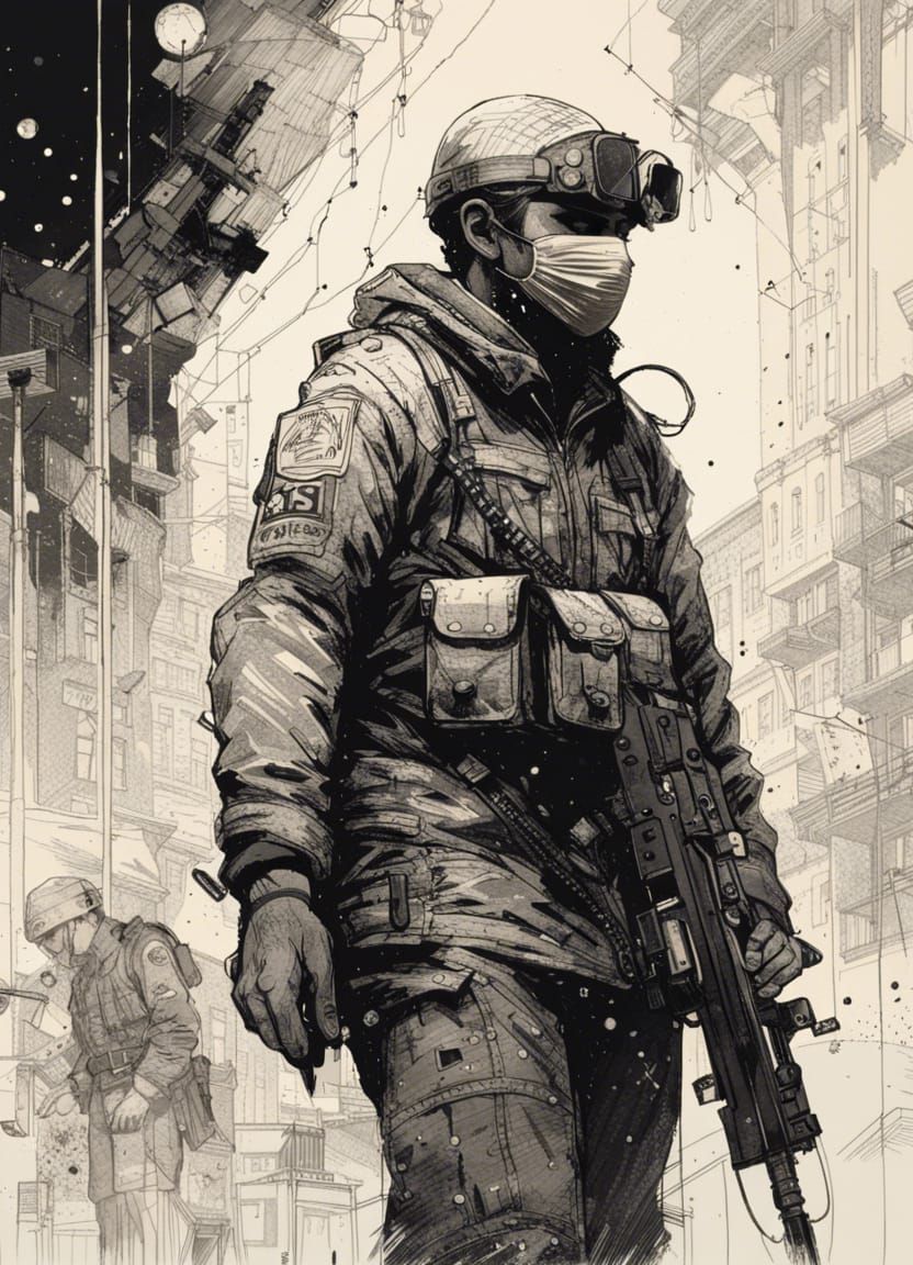 The mediocre soldier creation I'll publish to get closer to the free creations