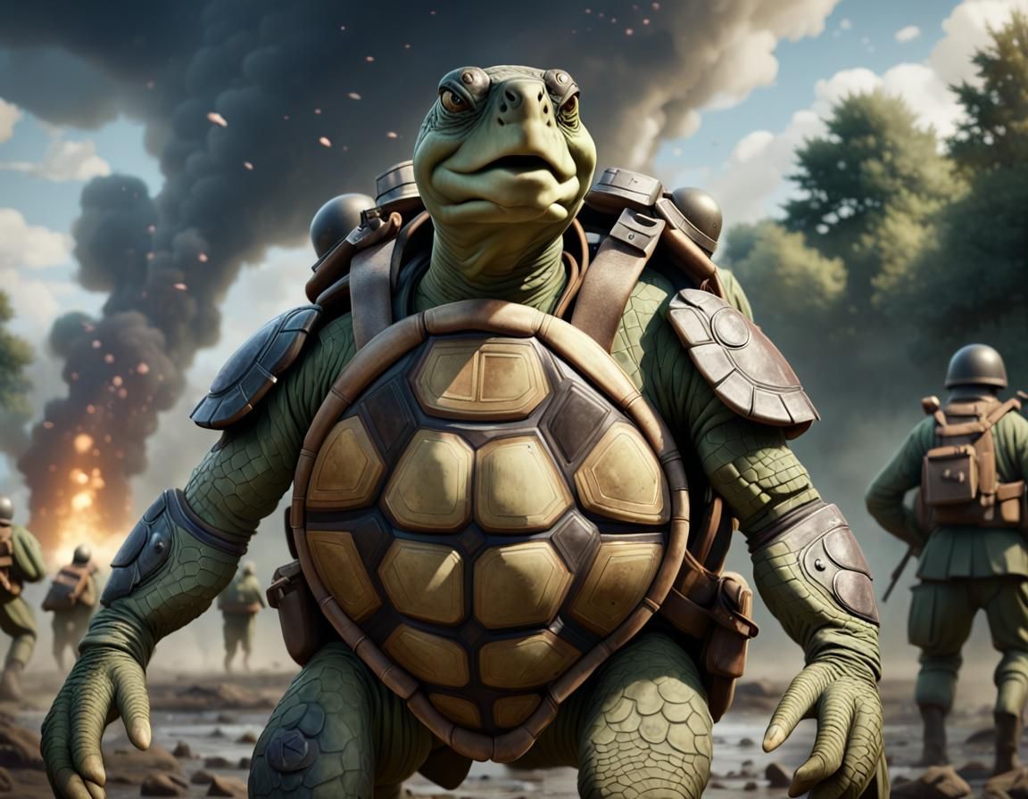 A Turtle at the Battle of the Bulge