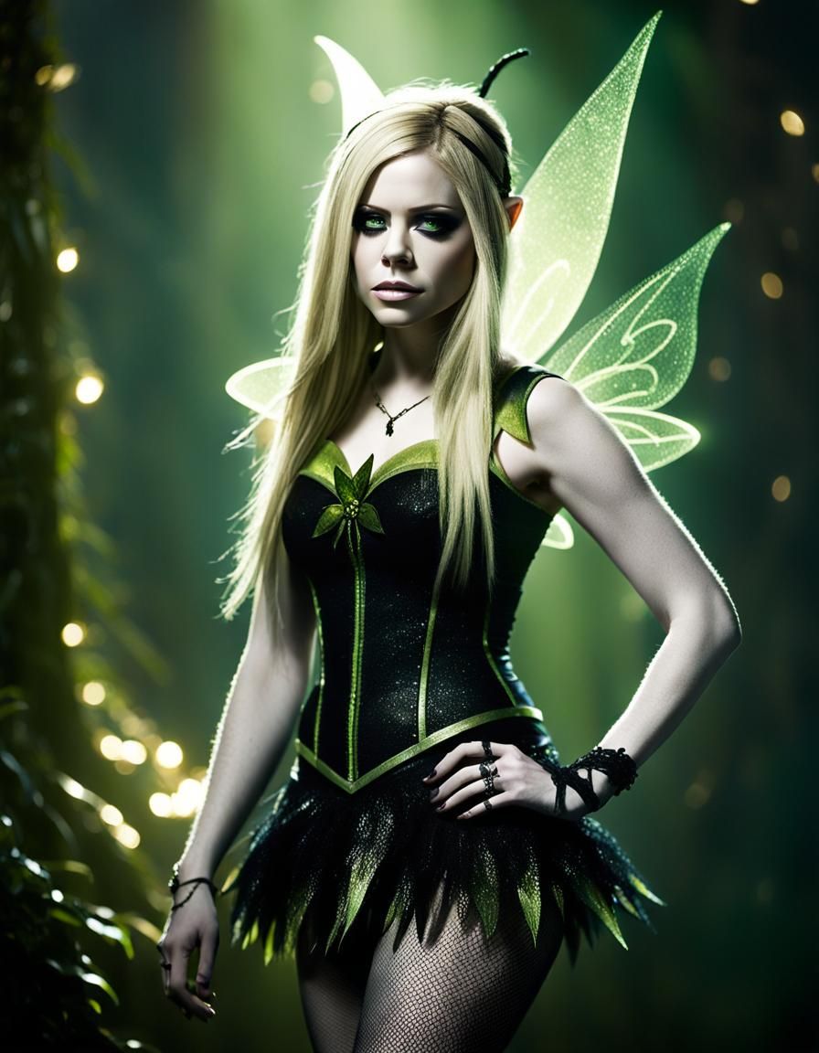 Avril Lavigne as dark Tinkerbell - 07
