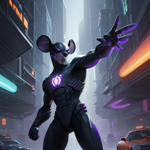 A modern version of the classic anthropomorphic cartoon char...