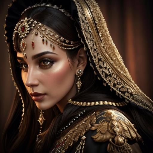 Detailed 3D Face in Photorealistic Style