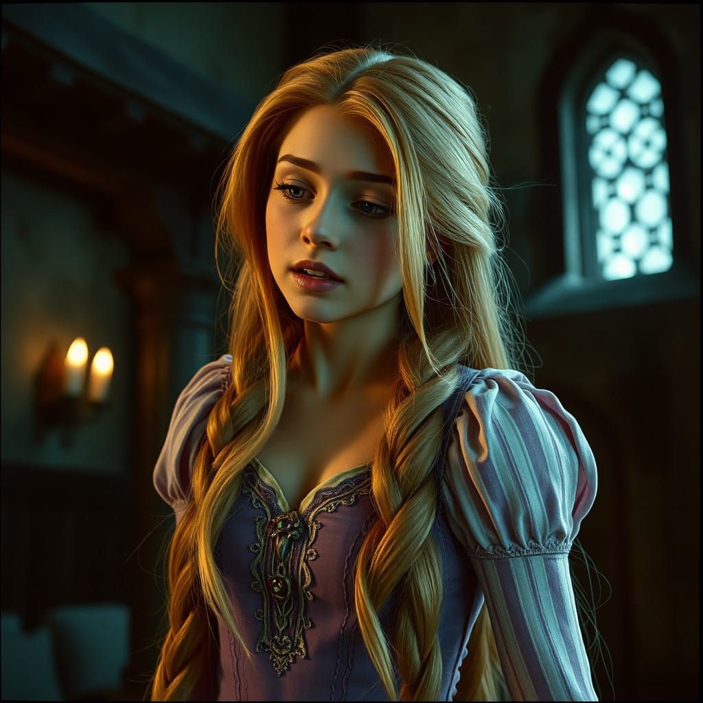 Surreal Cinematic Masterpiece in Dramatic Film Style