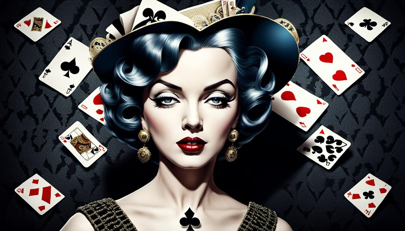 Bild: Die Kartenlegerin.