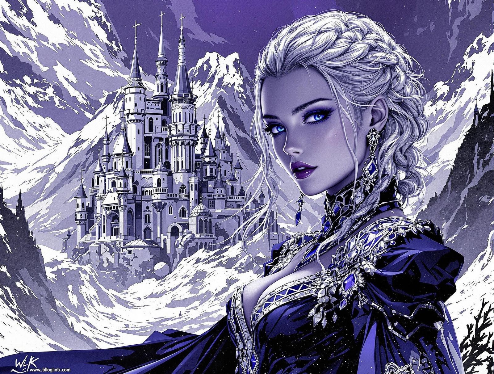 Retrofuturist Norse Goddess Ascends to Power in Maximalist S...