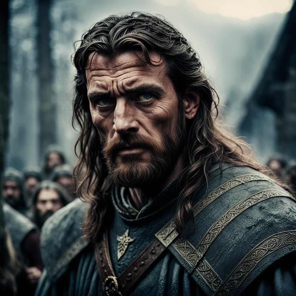 Medieval Lord Portrait in Cinematic Style