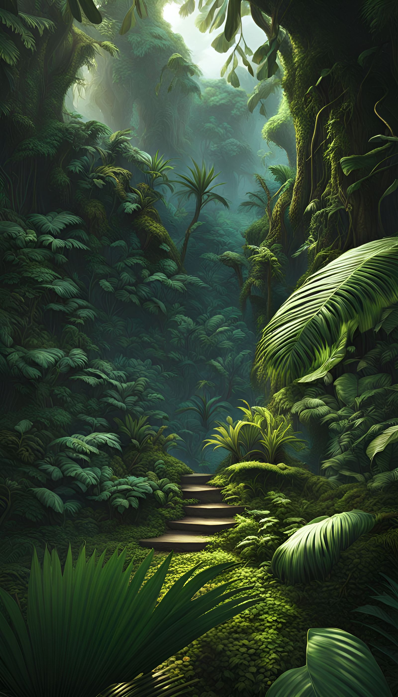 Original Dense Jungle 3D Game v2